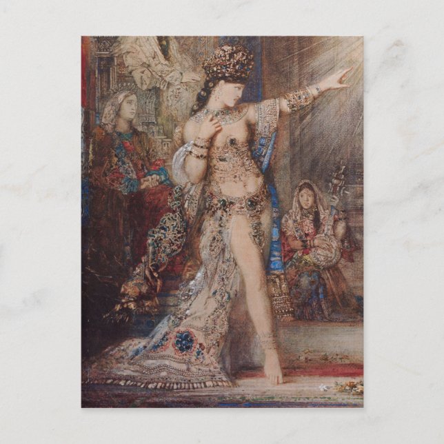 Gustave Moreau Art Vykort (Framsida)