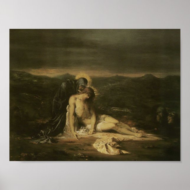 Gustave Moreau-Pieta Poster (Framsidan)