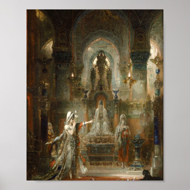 Gustave Moreau- Salome Dancing before Herod Poster (Framsidan)