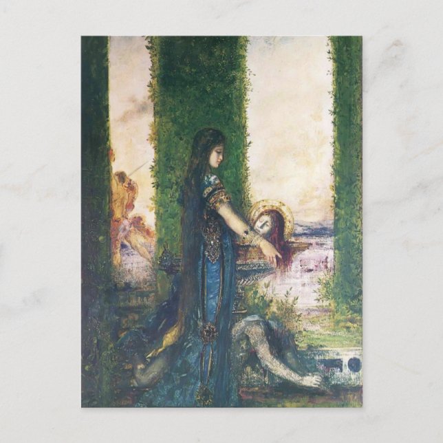 Gustave Moreau: Salome i Garden Vykort (Framsida)