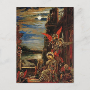 Gustave Moreau- St. Cecilia Vykort