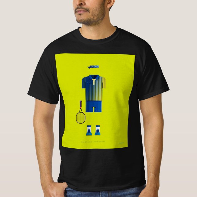 Gustavo Kuerten T Shirt (Framsida)