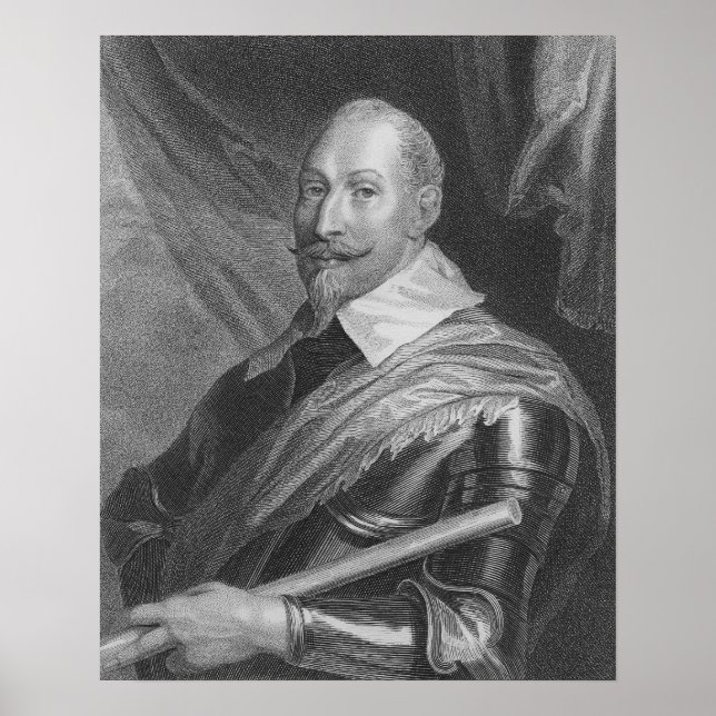 Gustavus Adolphus II Kung av Sverige Poster (Framsidan)
