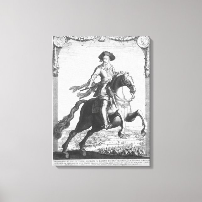 Gustavus Adolphus II, Kung i Sverige, om Canvastryck (Framsida)