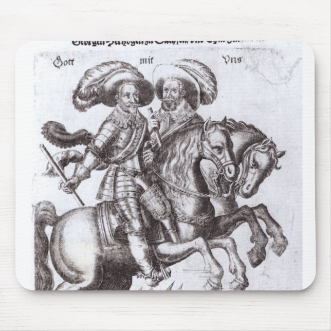 Gustavus Adolphus II och Gustavus Adolphus dropp Musmatta (Framsidan)