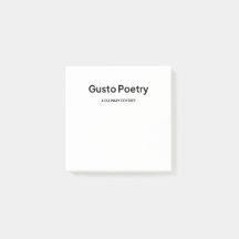 Gusto Poetry Logotyp