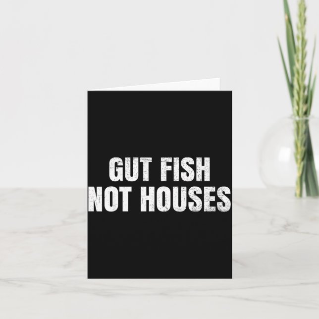 Gut Fish, Not Houses Coastal Conservation  Kort (Framsida)