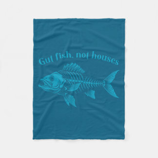 Gut Fish Not Houses, Coastal Conservation Ocean Lo Fleecefilt