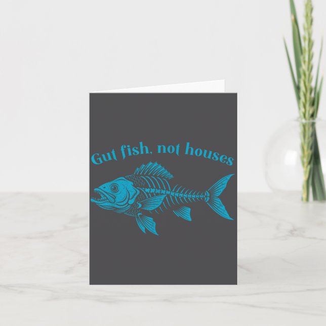 Gut Fish Not Houses, Coastal Conservation Ocean Lo Kort (Framsida)