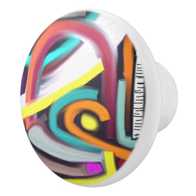 Gut Reaction Ceramic Knob Knopp (Höger)