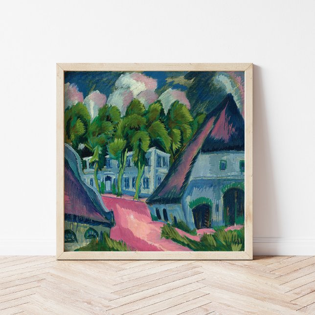 Gut Staberhof III | Ernst Ludwig Kirchner Poster (Skapare uppladdad)