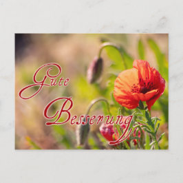 Gute Besserung für Deine lieben Menschen! Vykort