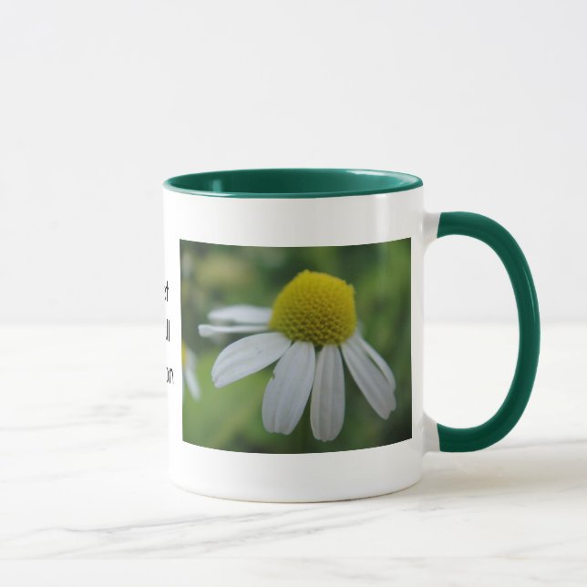 Gute-Besserungs-Tasse wilde Kamille: Bli snart Mugg (Höger)