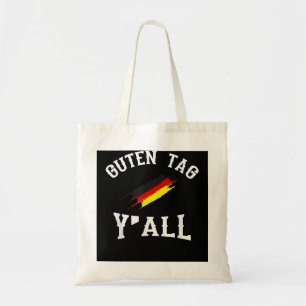 Guten Märkre Y'all German Flagga Funny Oktoberfest Tygkasse