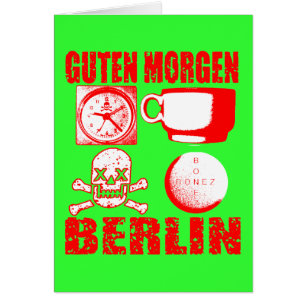 GUTEN MORGEN BERLIN HÄLSNINGSKORT