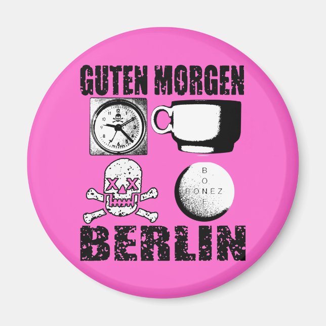 GUTEN MORGEN MAGNET (Framsidan)