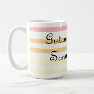 Guten Morgen Sonnenschein - bra morgon, solsken Kaffemugg