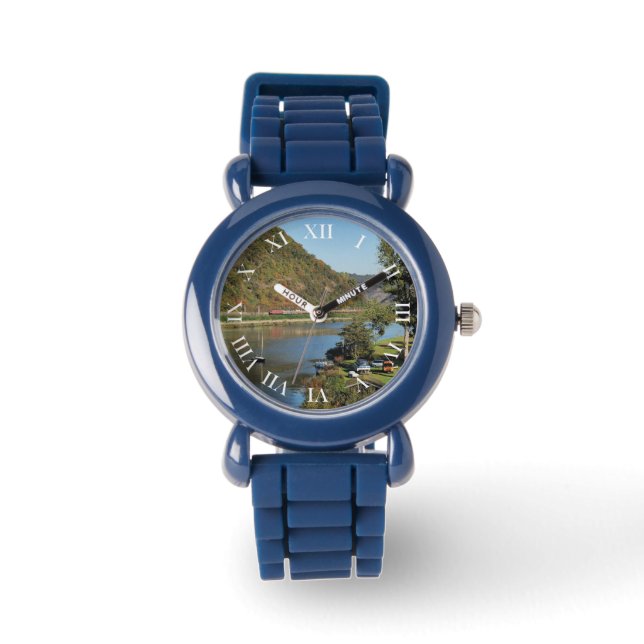 Güterzug bei Löf Armbandsur (Framsida)