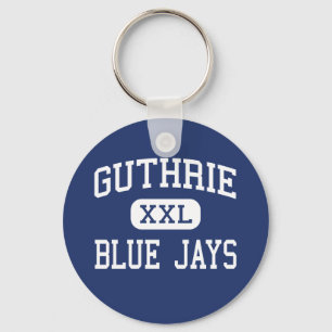 Guthrie - Blue Jays - kick - Guthrie Oklahoma Nyckelring