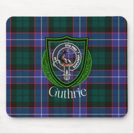 Guthrie Scottish Clan Tartan & Crest Musmatta