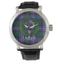 Guthrie Scottish Klan Tartan & Vapensköld