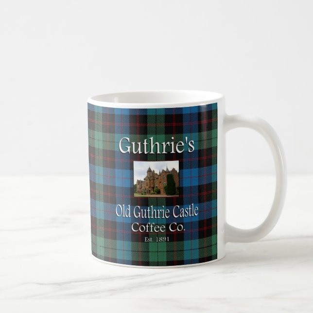 Guthries gamla Guthrie Castle Coffee Co. Kaffemugg (Höger)