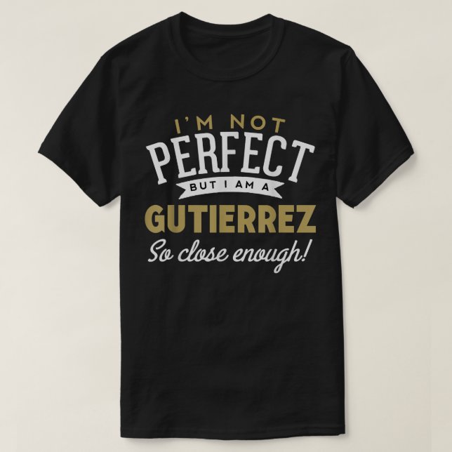 Gutierrez Family Reunion T Shirt (Design framsida)