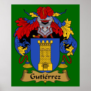 Gutierrez Jackar Arm Heraldic Print Poster