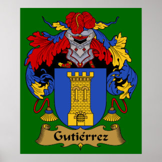 Gutierrez Jackar Arm Heraldic Print Poster