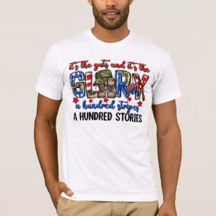 Guts and Glory: A Soldaters heder T Shirt