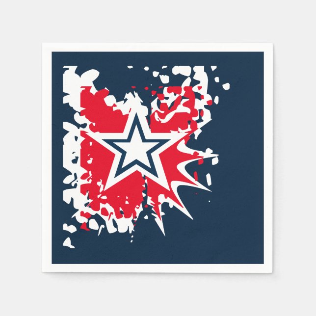 Guts & Glory Papper Napkins Pappersservett (Framsidan)