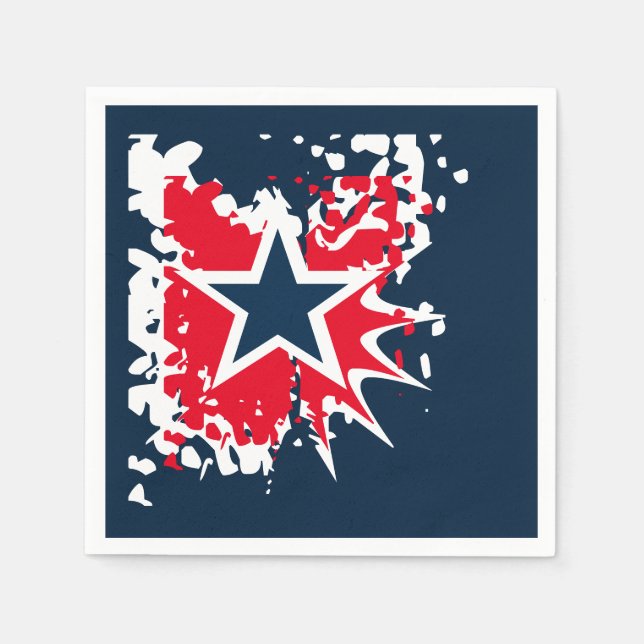 Guts & Glory Papper Napkins Pappersservett (Framsidan)