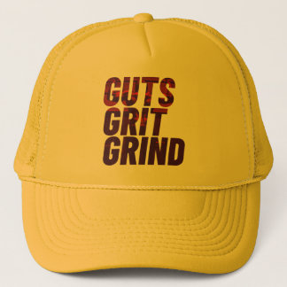 Guts, Grit, Grind Cap Keps