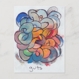 "Guts" vykort