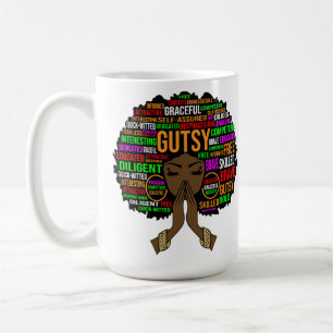 Gutsy Black mamma Christian morsa Melanin mor Kaffemugg
