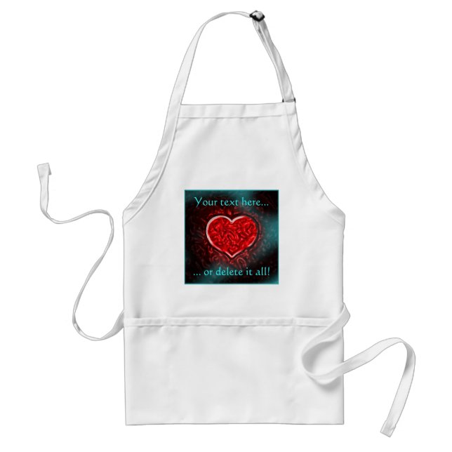 Gutsy Valentine Apron Förkläde (Framsidan)