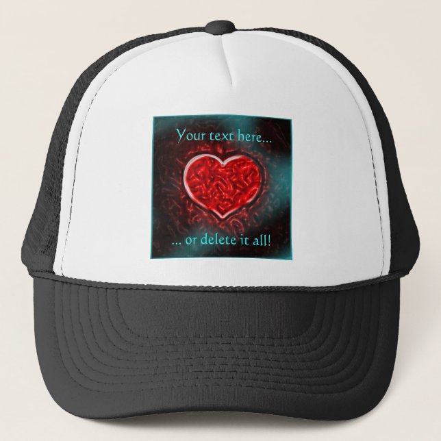 Gutsy Valentine Hat Keps (Framsida)