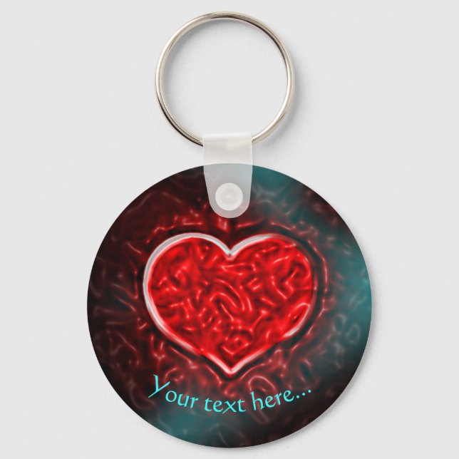 Gutsy Valentine Keychain Nyckelring (Framsida)
