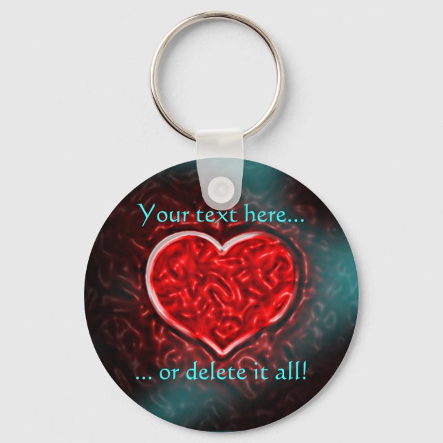 Gutsy Valentine Keychain Nyckelring (Framsida)