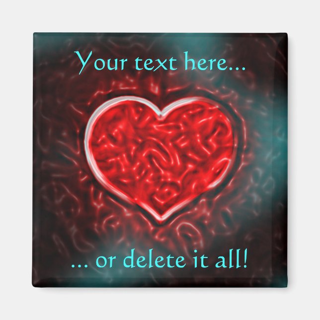 Gutsy Valentine Magnet (Framsidan)