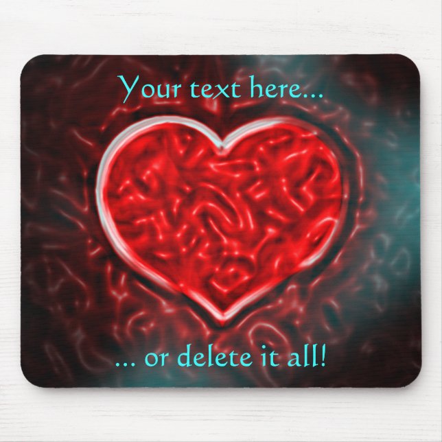 Gutsy Valentine Mousepad Musmatta (Framsidan)