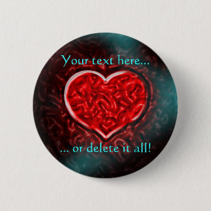 Gutsy Valentine Pin Knapp