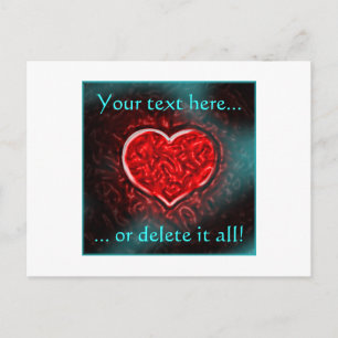 Gutsy Valentine vykort