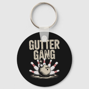 Gutter Gang Bowling 1 Nyckelring
