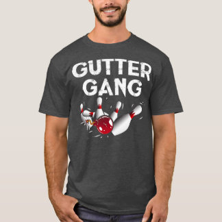 Gutter Gang Funny Bowling Bowling T Shirt