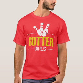 Gutter Girls Coola som säger Bowling Girl T Shirt