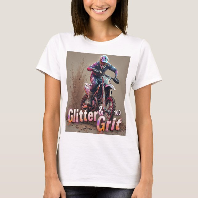 Gutter & Grit | Kantig, motståndskraftig design  T Shirt (Framsida)
