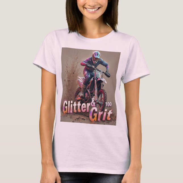 Gutter & Grit | Kantig, Motståndskraftig Design T Shirt (Framsida)