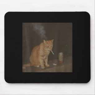 Guvernör Cigarette Kitten Funny Smoking Cat Meme B Musmatta