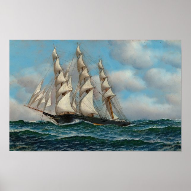 Guvernör Goodwin (1916) Antonio Jacobsen Poster (Framsidan)